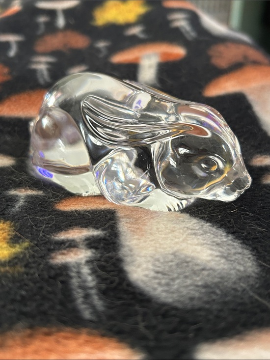 Princess House Other - Princess House Clear lead Crystal Bunny Figurine